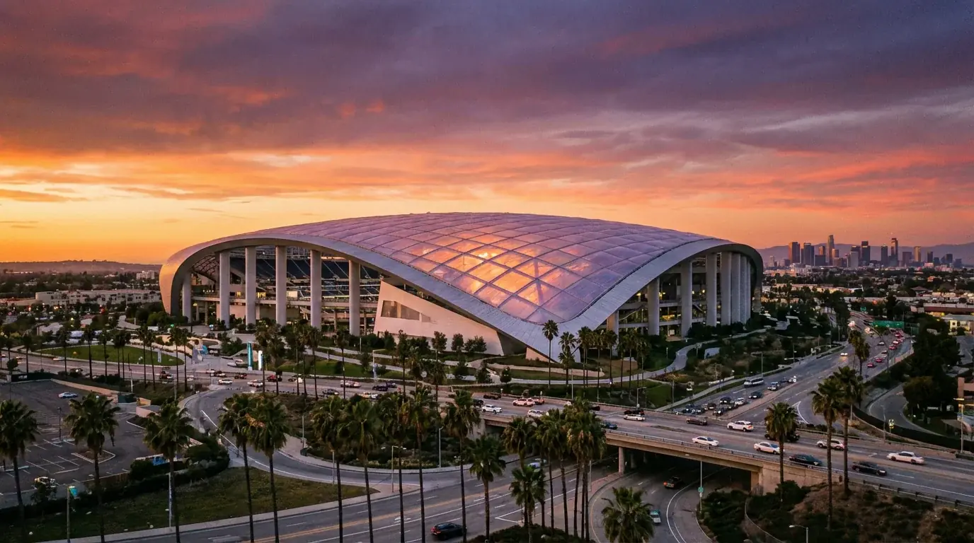 SoFi Stadium de Los Ángeles, sede del Mundial 2026